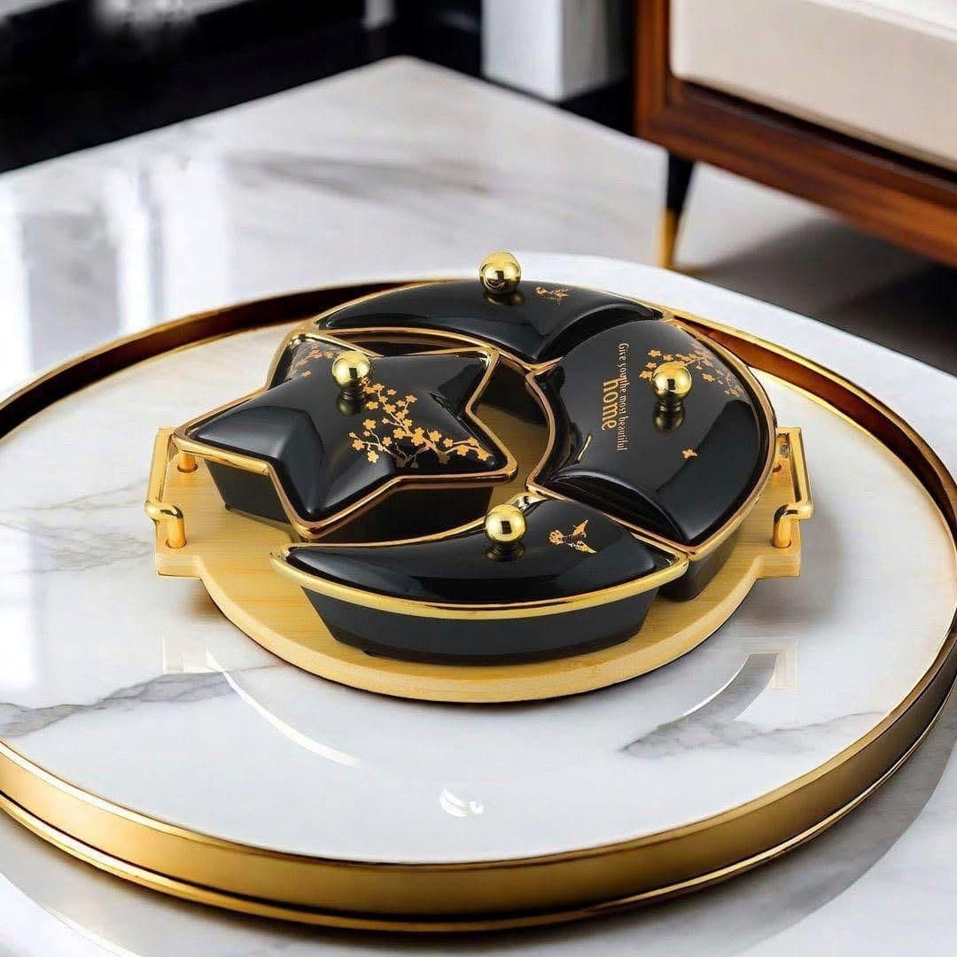 Snack Serving Set (4 Pieces) Crescent