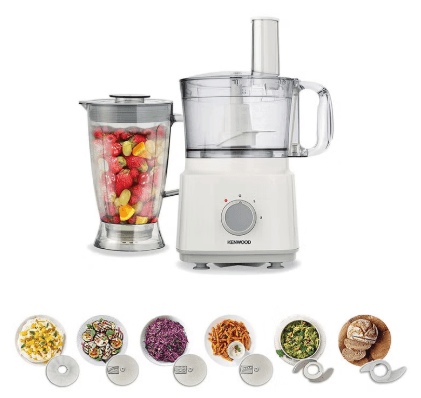 Kenwood Food Processor 2L (750 W) 3 Device Functions